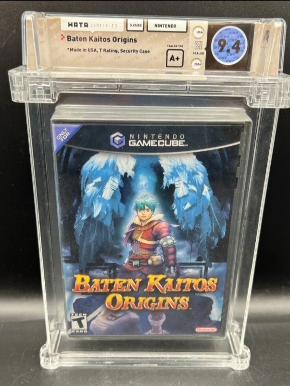 Baten Kaitos Origins Nintendo GameCube WATA 9.4 A+ FACTORY SEALED MINT VGA
